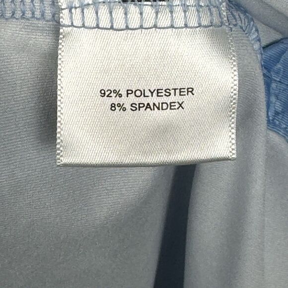 Peter Millar Summer Comfort Polo Shirt Men’s XL Blue Geometric Print Performance - Picture 4 of 6